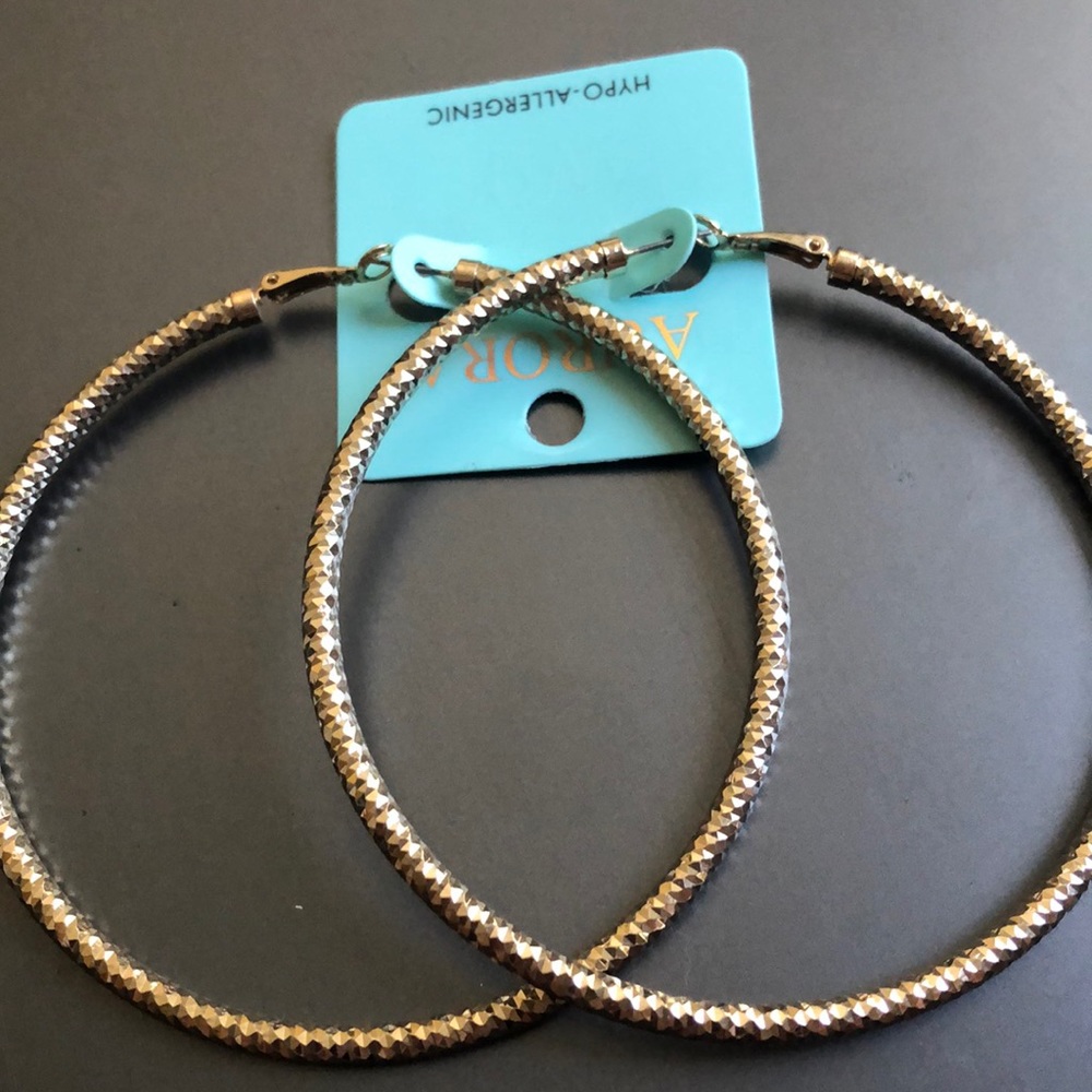 Large Gold Hoops